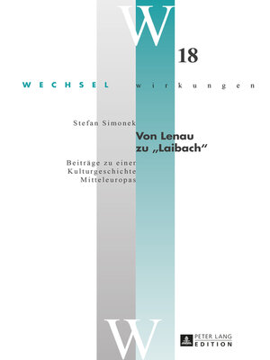 cover image of Von Lenau zu «Laibach»